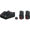 Bosch 12V battery starter set, GAL, 2x3Ah - 1600A019RD