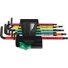 Wera 967/9 TX BO Multicolour 1 - L-key set, BlackLaser