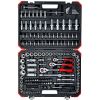 Gedore Red socket set, 1/4 "+ 3/8" + 1/2 ", 172 pieces (red / black, with 3 lever Ratchet)