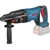 Bosch Cordless Rotary Hammer GBH 18 V-26 D Professional solo, 18 Volt (blue / black, suitcase, without battery and charger)