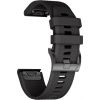 Tech-Protect watch strap Smooth Garmin fenix 5/6/6 Pro 22mm, black