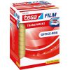 Tesa tesafilm transparent, 12 rolls, 12mm, office box, adhesive tape (transparent, 66 meters)