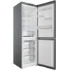 INDESIT Refrigerator INFC8 TI21X Energy efficiency class F, Free standing, Combi, Height 191.2 cm, No Frost system, Fridge net capacity 231 L, Freezer net capacity 104 L, 40 dB, Stainless steel