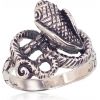 Серебряное кольцо #2101602(POx-Bk), Серебро 925°, оксид (покрытие), Размер: 18, 5.3 гр.