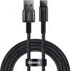 Baseus Tungsten Gold Cable USB to USB-C, 100W, 2m (black)