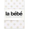 La Bebe™ Nursing La Bebe™ Cotton 60x120+12 cm  Art.85692 Dots Kokvilnas palags ar gumiju