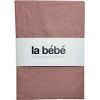 La Bebe™ Nursing La Bebe™ Cotton 60x120+12 cm  Art.145814 Pink Kokvilnas palags ar gumiju