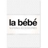 La Bebe™ Nursing La Bebe™ Cotton 60x120+12 cm  Art.42503 Pearl Kokvilnas satins palags ar gumiju