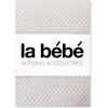 La Bebe™ Nursing La Bebe™ Cotton 60x120+12 cm  Art.42502 Pearl Kokvilnas satins palags ar gumiju