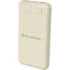 Tellur PD103 Green Power Bank 10000mAh, 2xQC3.0 + PD 18W cream