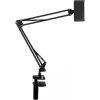 Puluz desk stand with phone/tablet holder (black)