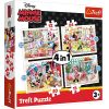 TREFL DISNEY Комплект пазлов 4в1 Минни-Маус