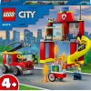 60375 LEGO® City Ugunsdzēsēju depo un ugunsdzēsēju auto