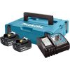 Makita Komplekts MakPack 18V  DC18RC + 2x akumulatorI 3.0Ah BL1830B (197952-5)