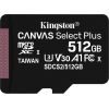 Kingston Canvas Select Plus MicroSD 512 GB Class 10 UHS-I/U3 A1 V30 (SDCS2/512GBSP)