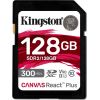 Kingston Canvas React Plus SDXC 128 GB Class 10 UHS-II/U3 V90 (SDR2/128GB)