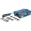 Bosch Multi-Cutter GOP 40-30 Professional - blue / black - L-BOXX 136 - 400 Watt - incl. Accessories