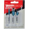 Makita cutter set D-30209, 3 pieces (6mm shank)