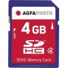 AgfaPhoto SDHC 4 GB Class 4  (10405)