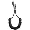 Baseus  
 
       Fish Eye Spring Cable USB-C 2A 1m 
     Black