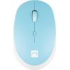 Natec Mouse Harrier 2 	Wireless, White/Blue, Bluetooth