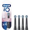 Oral-B Toothbrush replacement iO Gentle Care Heads, For adults, Number of brush heads included 4, Black