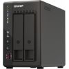 QNAP 2-Bay desktop NAS 	TS-253E-8G J6412 4-core, Processor frequency 2.6 GHz, 8 GB, 2 x HDMI 1.4b, 2x M.2 2280 PCIe slots, 2x USB 2.0; 2 x USB Type-A