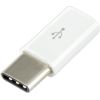 Sbox Micro USB 2.0 F. -> TYPE C M. white AD.USB-C W