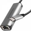 Axagon ADE-25RC SUPERSPEED USB-C 2.5 GIGABIT ETHERNETCompact aluminum USB-C 3.2 Gen 1 2.5 Gigabit Ethernet 10/100/1000/2500 Mbit adapter with automatic installation.