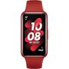 Huawei Band 7 Fitness Tracker (red, flame red silicone strap)