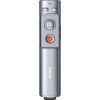 Baseus Orange Dot Multifunctionale remote control for presentation, with a laser pointer - gray