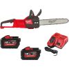 Milwaukee M18 FCHS35-122 35CM Akumulatora motorzāģis 18V, 2x12Ah, 35cm sliede