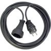Brennenstuhl extension cable 5m black 1x