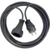 Brennenstuhl extension cable 3m black 1x