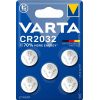 Varta LITHIUM Coin CR2032, battery (5 pieces, CR2032)