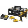 Instrumentu komplekts DeWalt DCK2110L2T-QW (DCD701 + DCF801); 12 V; 2x3,0 Ah akum.