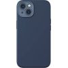 Baseus Liquid Silica Magnetic Case and Tempered Glass set for iPhone 14 Plus (blue)