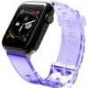 Fusion Light silikona siksniņa Apple Watch 42mm / 44mm / 45mm violeta