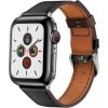 Кожаный ремешок Fusion для Apple Watch 38/40 мм черный