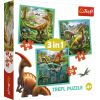 TREFL Pužļu komplekts Dinozauri, 3in1