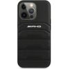 3MK AMG AMHCP13LGSEBK Back Case Aizmugurējais Ādas Apvalks Telefonam Apple iPhone 13 Pro Melns