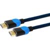 Savio GCL-02 HDMI cable 1.8 m HDMI Type A (Standard) Black,Blue