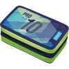 Herlitz TriCase Green Goal, wallet (green/blue, 31 pieces)