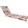 Cushion for chair NORDIC FLOWER 55x190x5cm