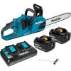 Makita DUC355PT2 chainsaw Black,Blue 18V