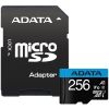 A-data ADATA 256GB Micro SDXC V10 100MB/s + ad.