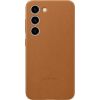 Samsung Galaxy S23 Leather Cover Camel