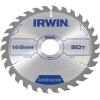 Griešanas disks kokam Irwin; 165x2,5x30,0 mm; Z30