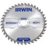 Griešanas disks kokam Irwin; 210x2,5x30,0 mm; Z40