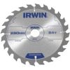 Griešanas disks kokam Irwin; 230x2,8x30,0 mm; Z24